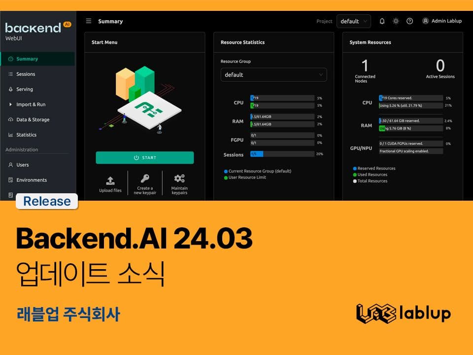 Release: Backend.AI 24.03