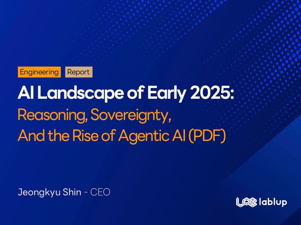 [Report] AI Landscape of Early 2025
