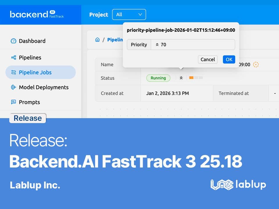 Release: Backend.AI FastTrack 3 25.18