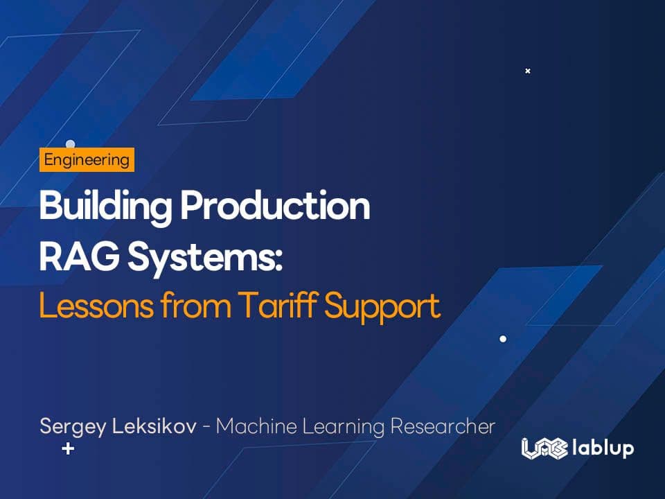 Building Production RAG Systems: Lessons from Tariff Support