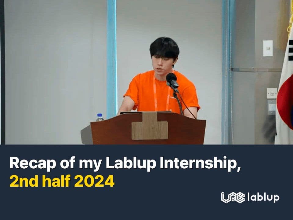 Recap of Yonggeun's Lablup Internship, 2nd half 2024