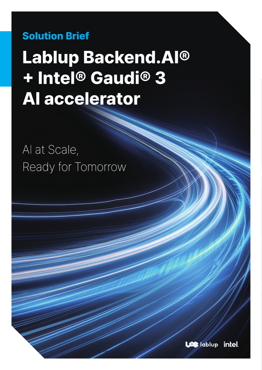 Backend.AI + Intel Gaudi 3 AI Accelerators