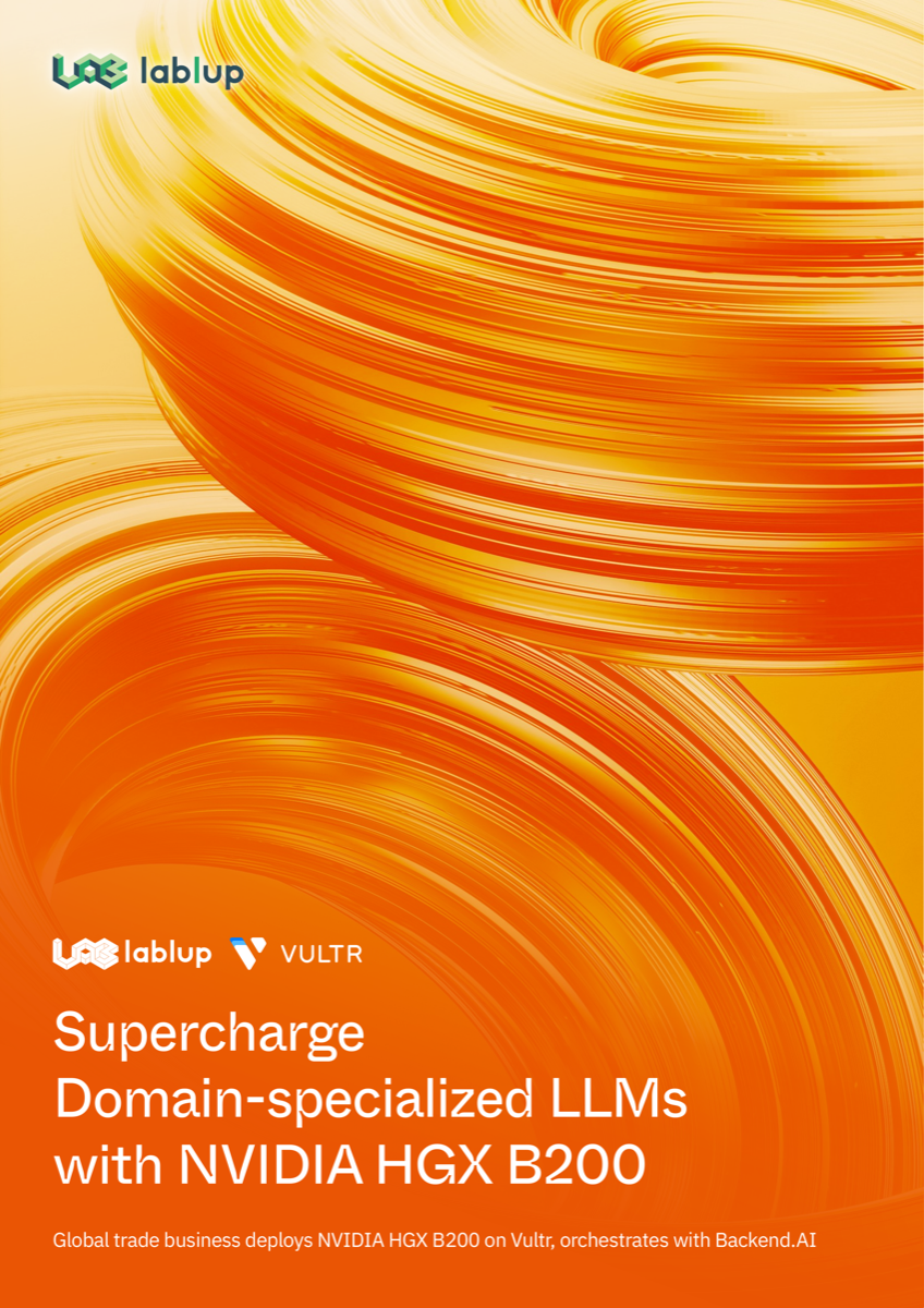 Backend.AI + Vultr: B200 GPU and Sokovan Orchestrator