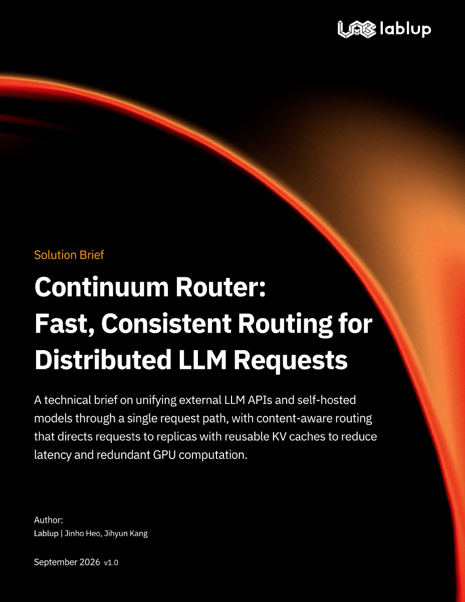 Continuum Router: Fast, Consistent Routing for Distributed LLM Requests